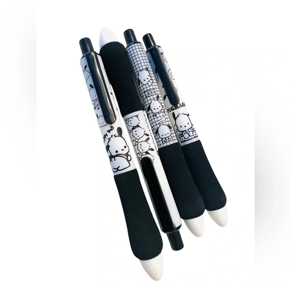 Sanrio Pochacco Black and White Gel Pen Set